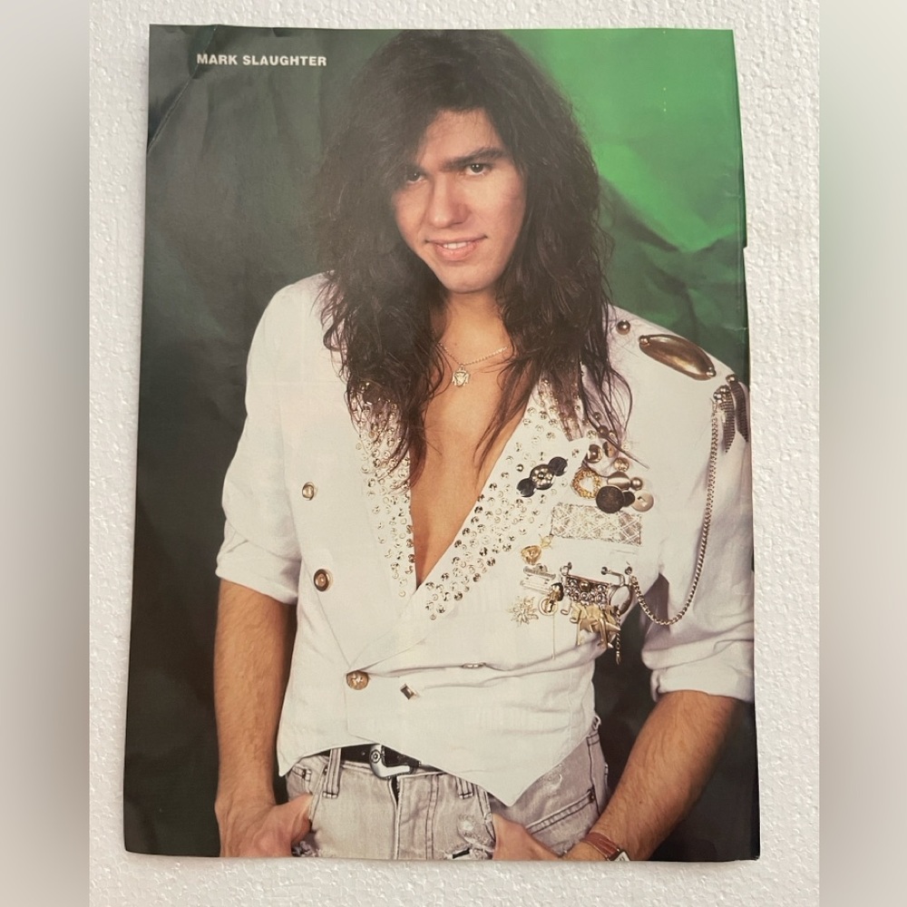 Vintage Slaughter’s Mark Slaughter pinup